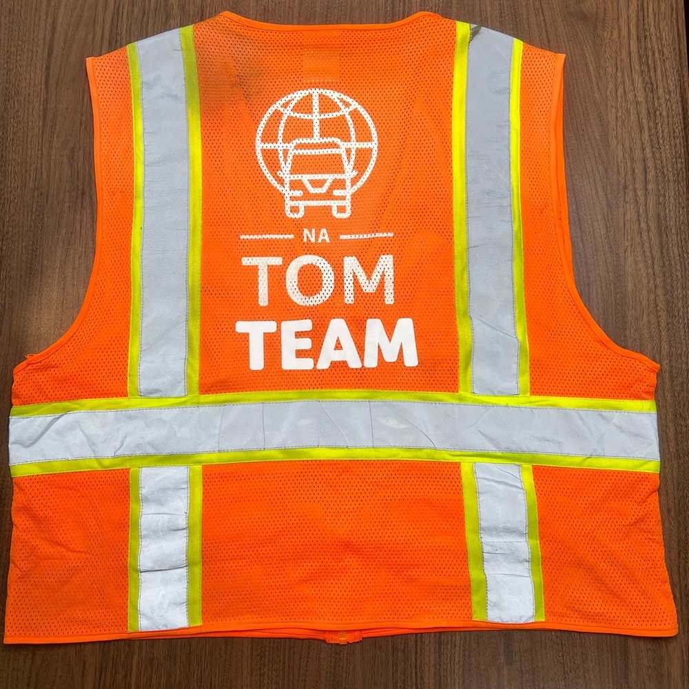 TOM Team Safety Vest XXL 2XL - Amazon